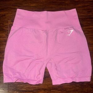 Gymshark Pink Seamless High-Rise Bike Shorts